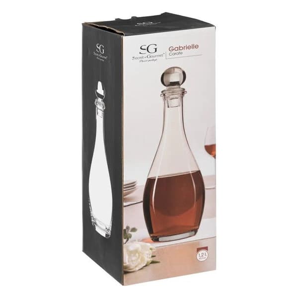 Glas“Gabrielle” 1,2 L Transparent
