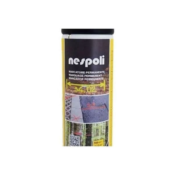 Fluorescerande orange byggspray 500 ml, NESPOLI