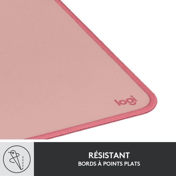 Musmatta - Logitech - Skrivbordsmatta - Studio Series - Rosa