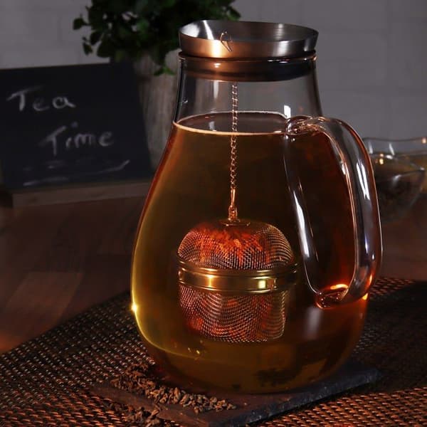 Teinfuser - COM-FOUR - CF0918 - Rostfritt stål - Återanvändbar - 4 delar