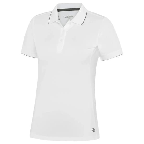 Polo dam Galvin Green Molly - vit