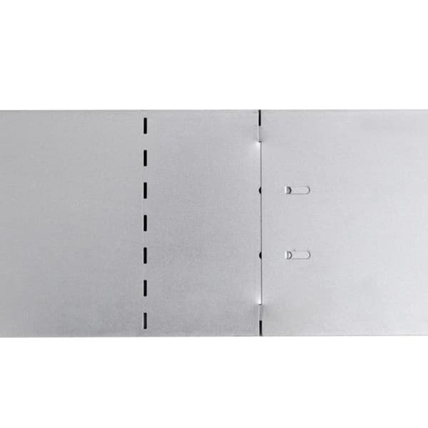 vidaXL Flexibelt grässtängsel 5 st Galvaniserat stål 100x14 cm