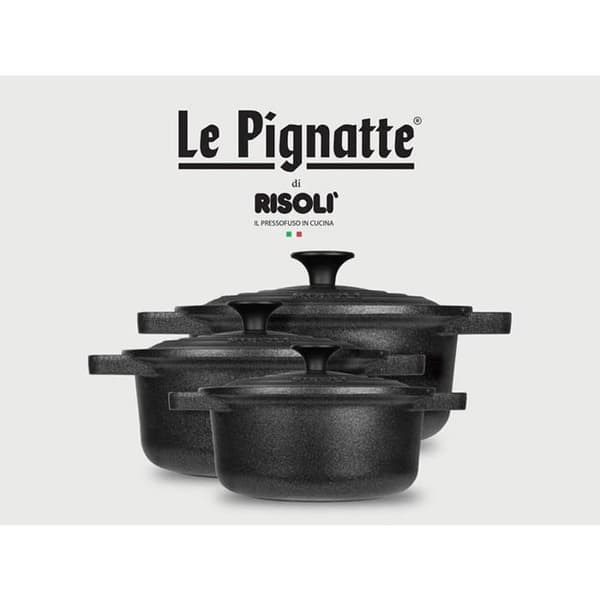 Marmite - RISOLI - LE PIGNATTE - 24 cm - 3,5 L - Non-stick, alla brännare