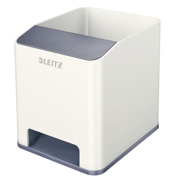 LEITZ Sound booster pennhållare - Grå