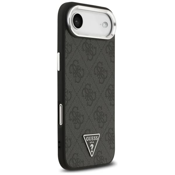 Coque Guess Hardcase 4G Triangle Logo MagSafe för iPhone Air - Svart
