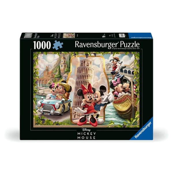 Pussel - RAVENSBURGER - Mickey Mouse - 1000 bitar - Flerfärgad - För barn