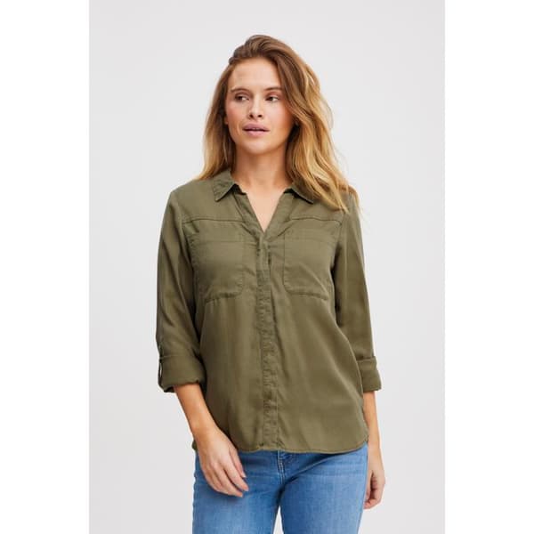 Kvinnors skjorta Pulz Jeans Brooklyn