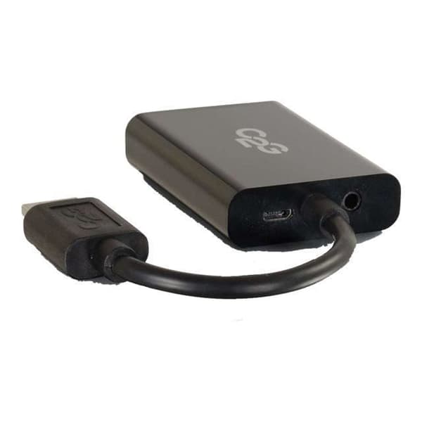 Videokonverterare - C2G - HDMI-adapter - Svart
