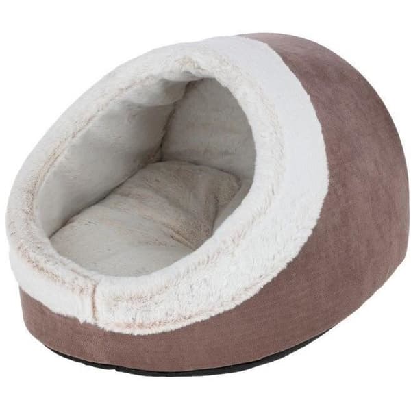 KERBL - Igloo för katter - JANA - 37 x 45 x 30 cm - Brun