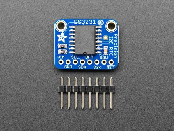 Adafruit DS3231 RTC precisionsklocka
