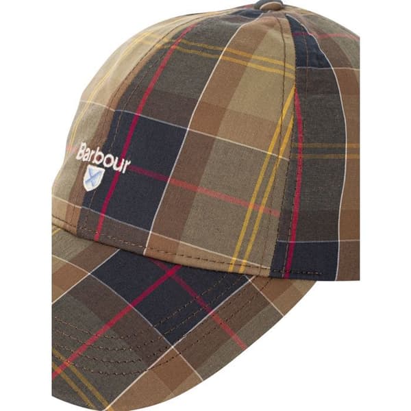 Sportig Tartan Baseballkeps - Barbour