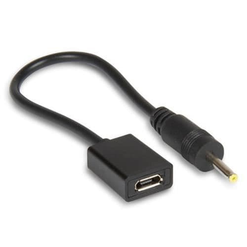 Bilstyr Chargeur - HAMLET - XPW12MOB - 1 USB-port - 1 m - Svart