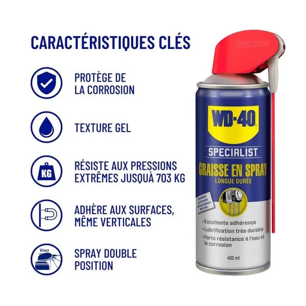 WD-40 Specialist Sprayfett 400ml