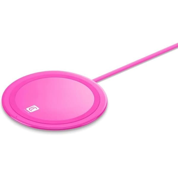 Laddningskit och stativ - Cellularline - Neon - Trådlös laddning 10W - 20W USB-C-adapter - Fällbart stativ