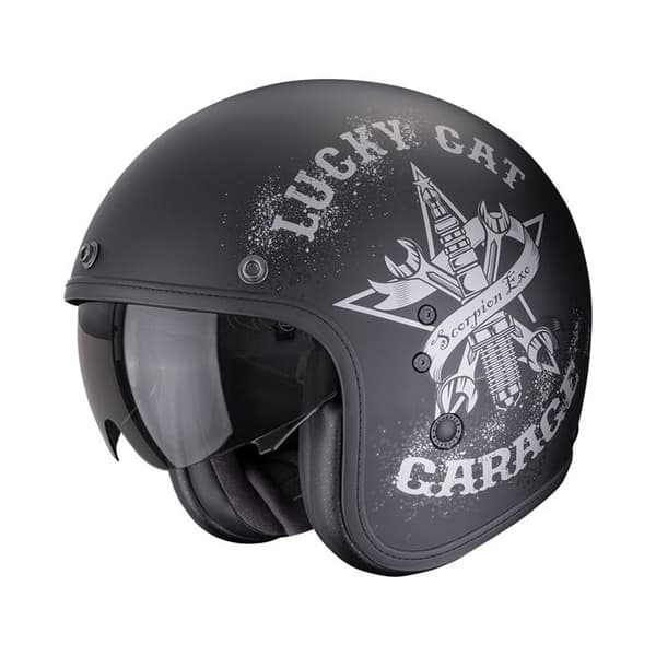 Scorpion Belfast Evo Hangar jetmotorcykelhjälm