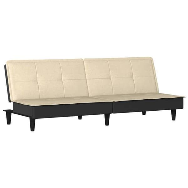 vidaXL Krämsängsoffa i tyg 351916