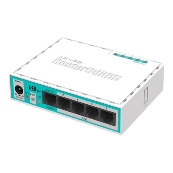 MikroTik RouterBOARD hEX lite RB750r2 4-Port Switch Router