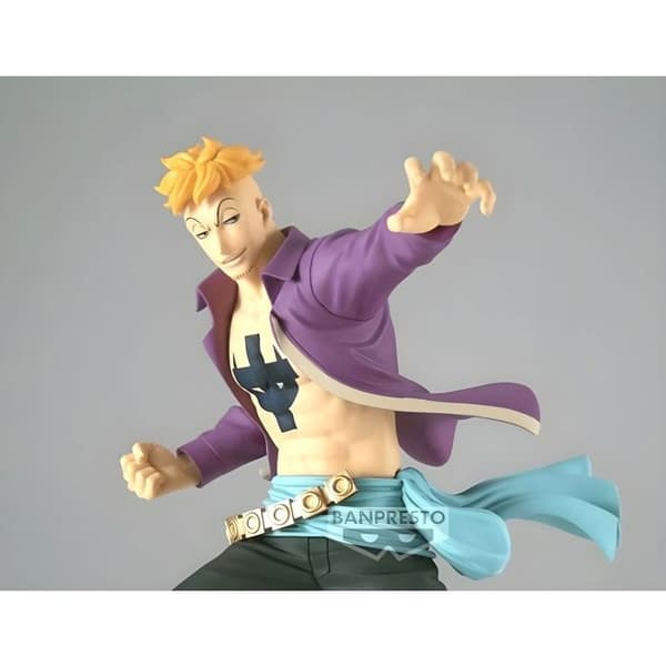 Figur - BANDAI - Marco - 14cm - One Piece - Battle Record Collection