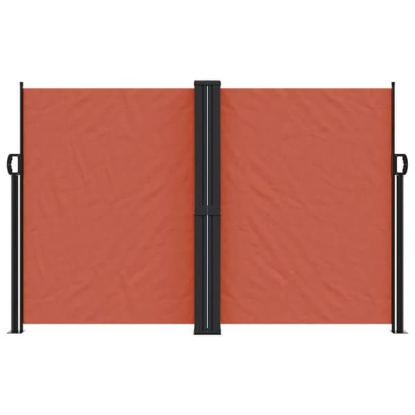vidaXL Fällbart sidotak terrakotta 160x1200 cm 4004828