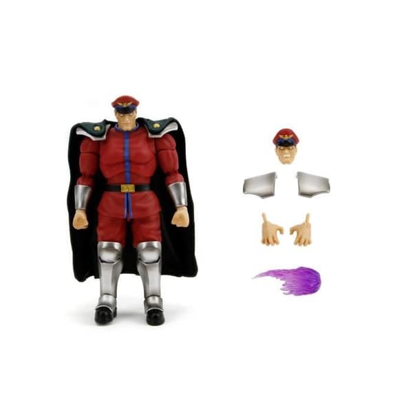 JAVA - Street Fighters - Bison ledad figur 15cm - Tillbehör - Från 8 år