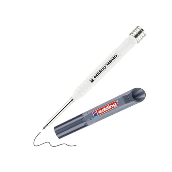 Djuphålmarkör - Edding - ED8880B101 - Grå - Aluminium