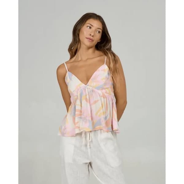 Blommig damtopp Salty Crew Cami