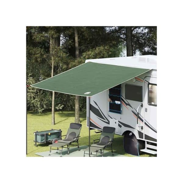 Vattentät campingduk - vidaXL - 300x240 cm - Grön - Brandsäker - Vindresistent - Polyester