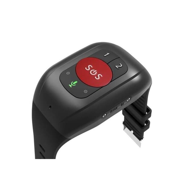 LEOTEC Senior Smart Band 4G GPS Röd