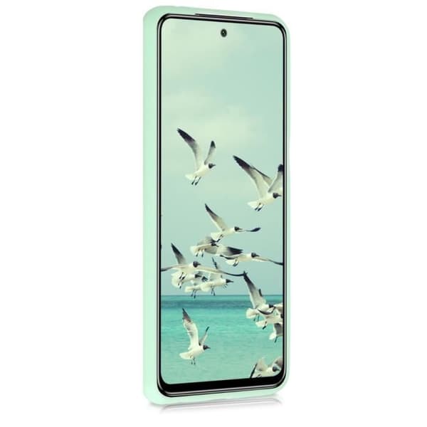 kwmobile Silikonfodral för Xiaomi Redmi Note 9S / 9 Pro / 9 Pro Max - Grön