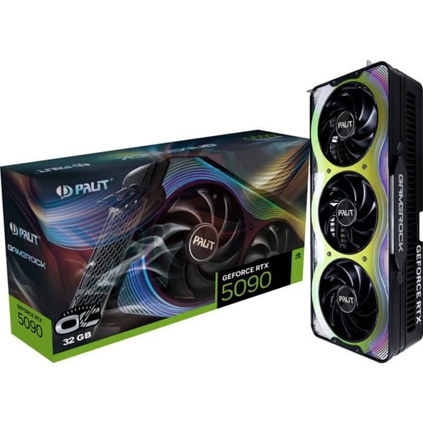 PALIT - Grafikkort - GeForce RTX 5090 - GameRock OC - 32 Go