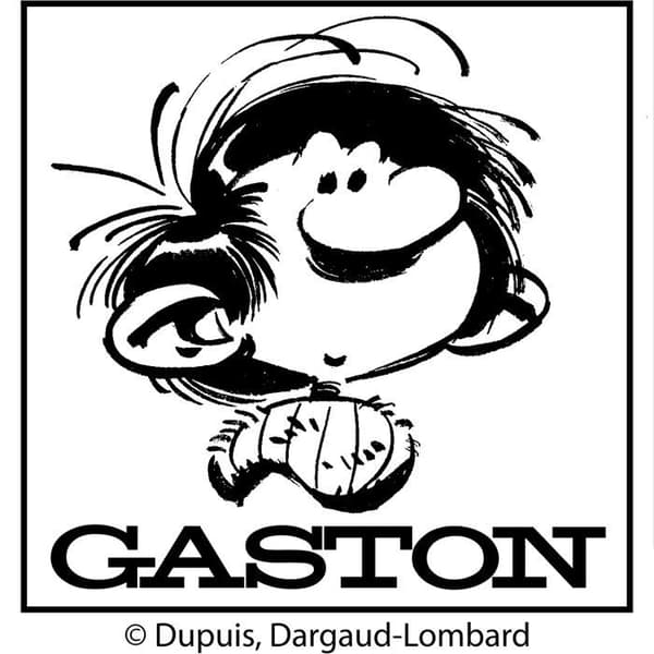 Grattiskort Gaston Lagaffe - Morfar Födelsedag (GLDP-7011)