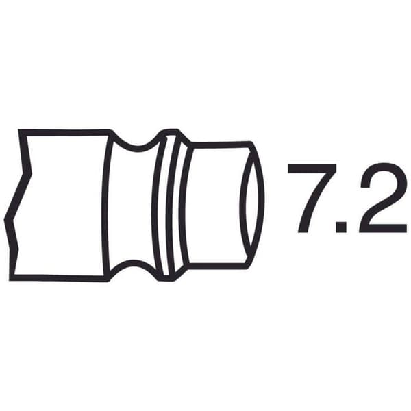 Spiralslang - HAZET - 9040S 10 - Lufttryck 0,0001 V