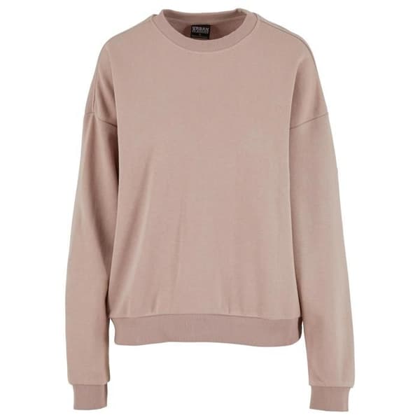 Oversize rundhalsad tröja för kvinnor Urban Classics Light Terry