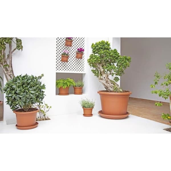 ARTEVASI Blomkruka Venezia Cylindrisk - 50 cm - Antracitgrå
