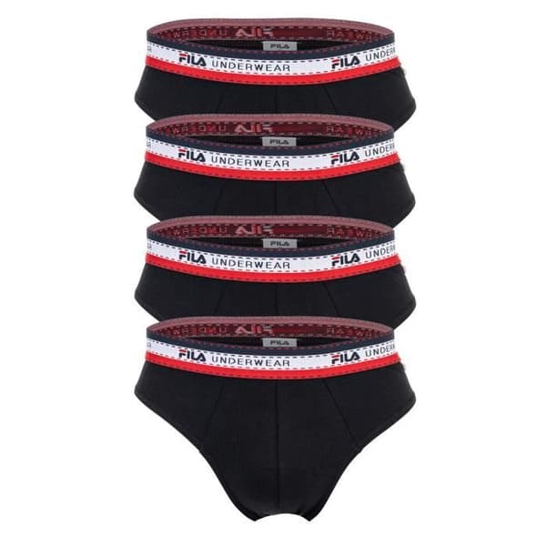 Fila Herrstrumpor - enfärgad, Paket om 4