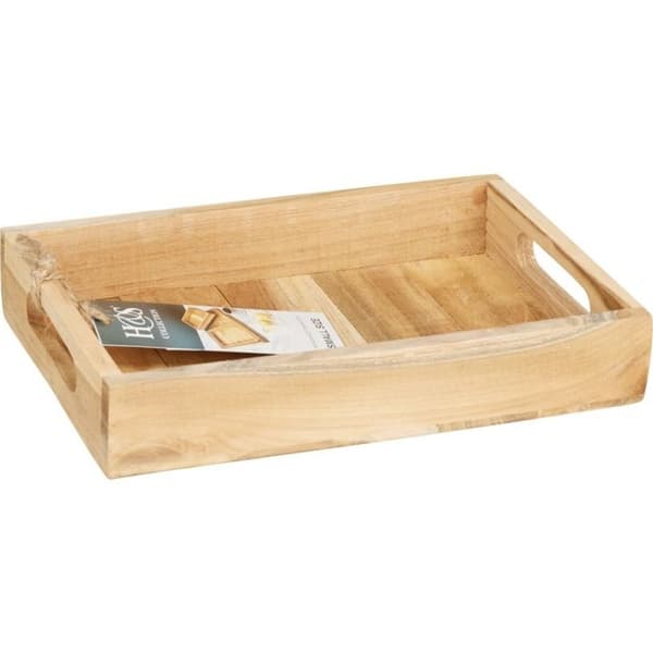 Servettfat i teak set om 3 st