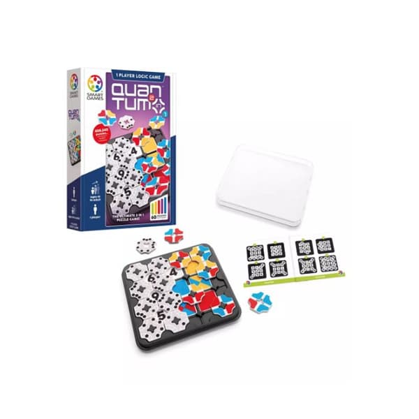 SMARTGAMES - Code Quantum - SMART GAMES - SG 454 - Blå - Plast - Från 10 år