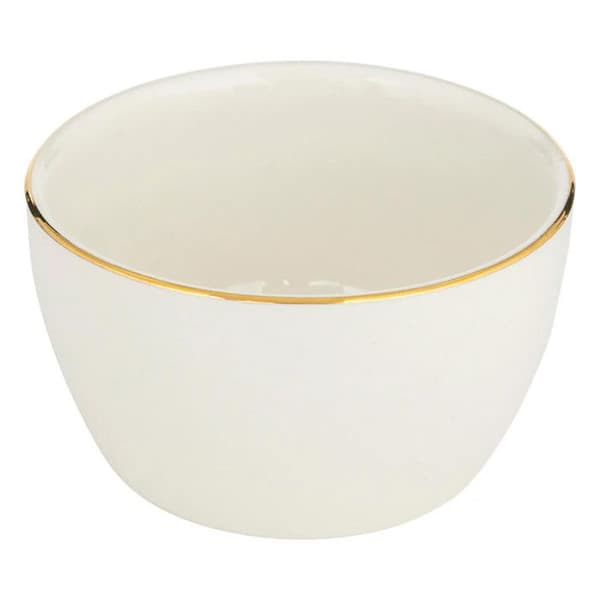 Serveringsfat 4 Delar i Keramik "Arya" 9cm Vit