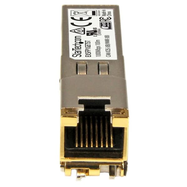 Juniper EX-SFP-1GE-T kompatibel GBIC SFP-modul - STARTECH - Transceiver Mini GBIC 10/100/1000BASE-T