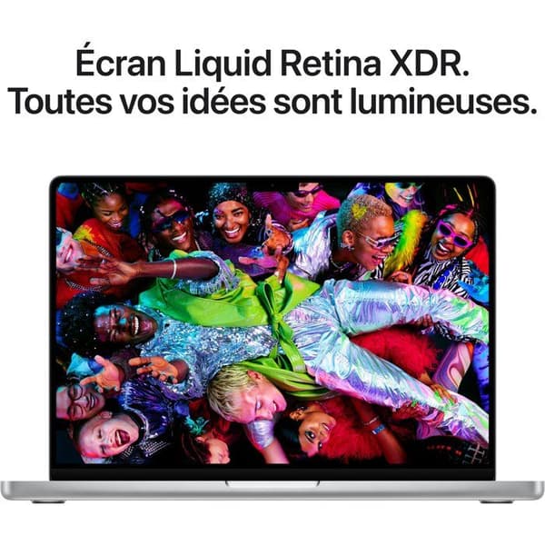 Apple - 14,2" MacBook Pro M5 Max (2026) - RAM 36Go - Lagring 2To - CPU 18 kärnor - GPU 32 kärnor - Silver