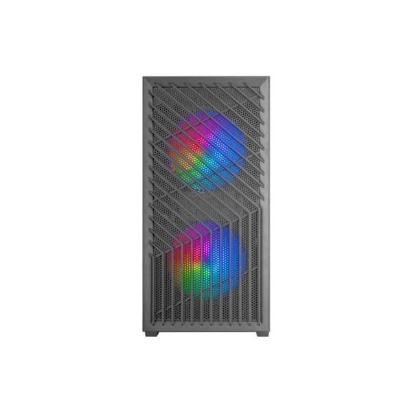 Gaming Chassi - Mars Gaming - MC-VORTEX - MicroATX - Härdat Glas - 3 FRGB 120mm Fläktar