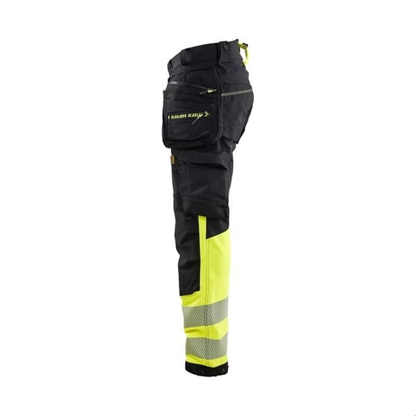 Blaklader 4D stretch arbetsbyxor med hög synlighet