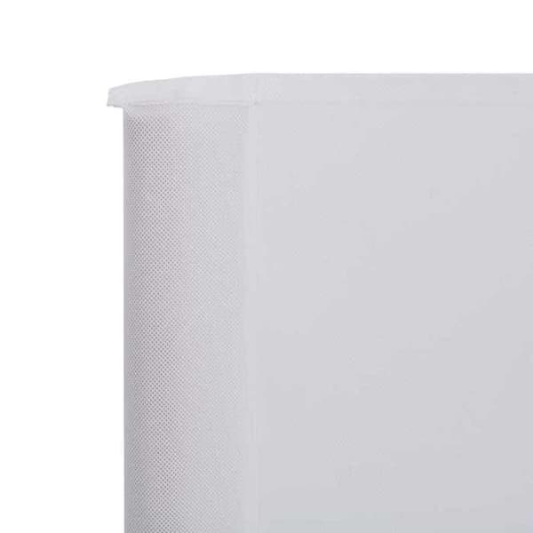 vidaXL 3-Panel Skärm Tyg 400 x 160 cm Sandvit