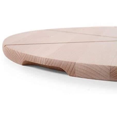 Pizzaställ - HENDI - 505564 - Ø 40 cm - Bokträ - Spår 6 delar