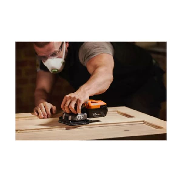 AEG POWERTOOLS Sladdlös vibrationsslip 18V SUBCOMPACT Brushless BFS18SBL-14-0