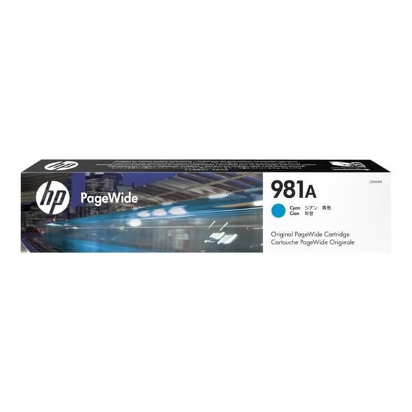 HP 981A bläckpatron - Cyan - PageWide - 6000 sidor - HP