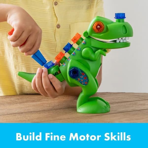 Byggset - Learning Resources - 4137 - T-Rex dinosaur - 4 klickdelar - 3 år och uppåt
