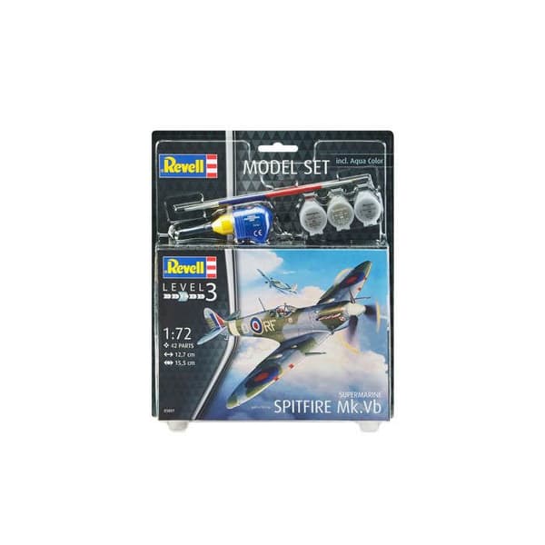 Maquette flygplan: Modellset: Supermarine Spitfire Mk.Vb