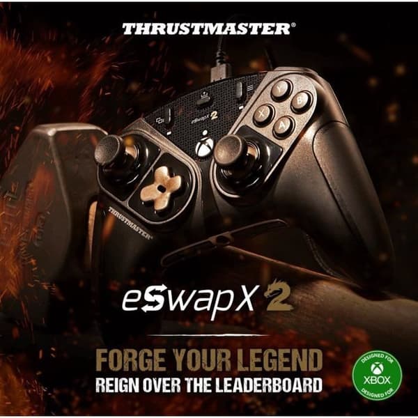 Helt modulär Pro Gamepad - THRUSTMASTER - ESWAP X 2 PRO CONTROLLER - För Xbox One XBOX SERIES och PC - Svart