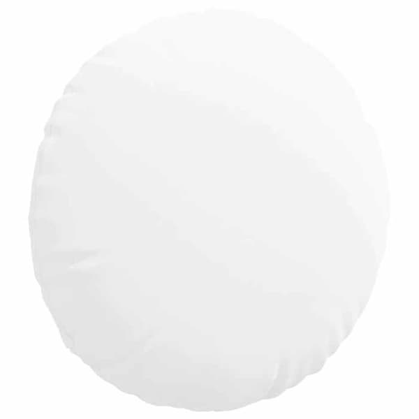 Sittdyna - VIDAXL - Ø80 x 29 cm - Vit - Rund - Set om 2